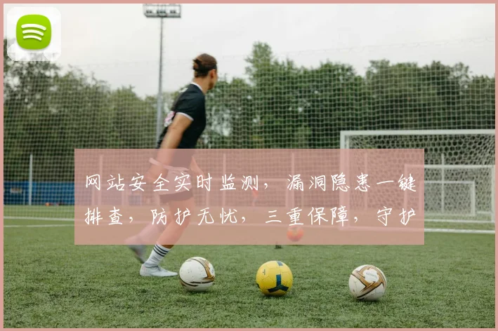 网站安全实时监测，漏洞隐患一键排查，防护无忧，三重保障，守护您的网络安全。